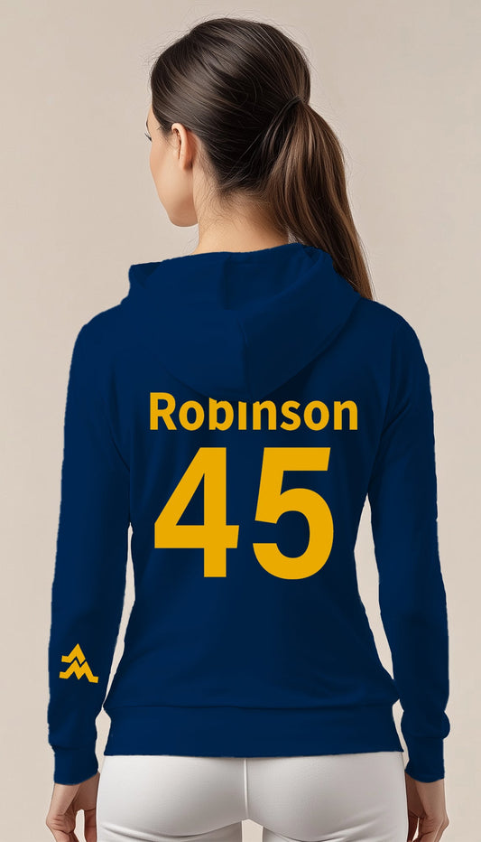 "Mo" Robinson Hoodie – Gold (Women’s Fall/Winter Collection) - Sassy Foot Fashion
