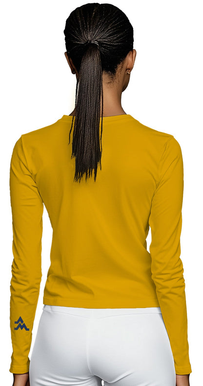 Women's (Fall/Winter) "Freshman Yr. Towers Alumni" (Long Sleeve T Shirt) (Gold)
