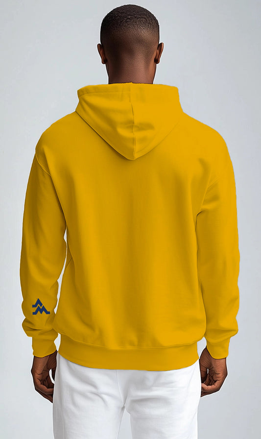 Let’s Go Mountaineers! Hoodie – Gold (Men’s Fall/Winter Collection) - Sassy Foot Fashion