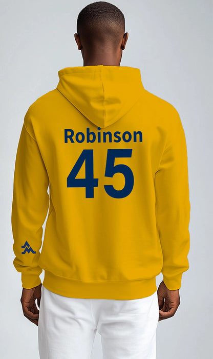 "Mo" Robinson Hoodie – Gold (Men’s Fall/Winter Collection) - Sassy Foot Fashion