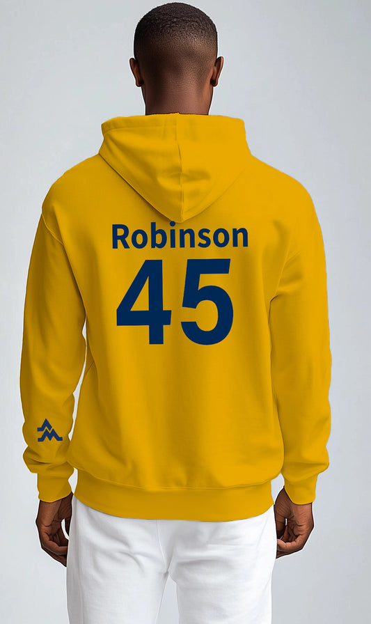"Mo" Robinson Hoodie – Gold (Men’s Fall/Winter Collection) - Sassy Foot Fashion