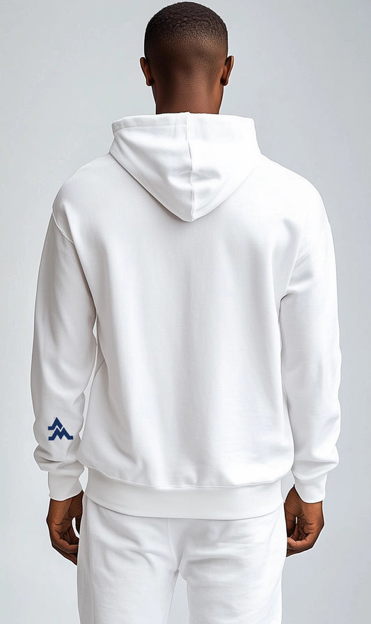 Freshman Yr. Towers Alumni Hoodie – White (Men’s Fall/Winter Collection) - Sassy Foot Fashion