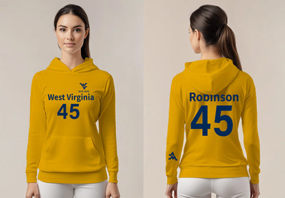 "Mo" Robinson Hoodie – Gold (Women’s Fall/Winter Collection) - Sassy Foot Fashion