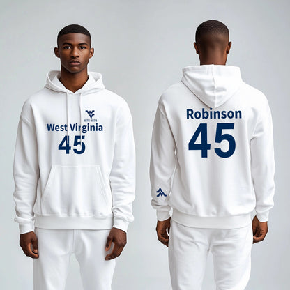 "Mo" Robinson Hoodie – White (Men’s Fall/Winter Collection) - Sassy Foot Fashion